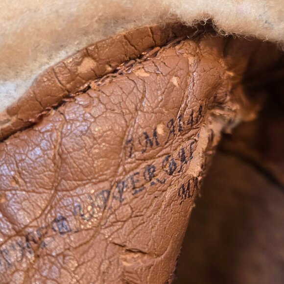 Sam Edelman Boots Womens 7 Brown Leather Ankle Bootie Wedge Heel - Picture 13 of 14